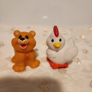 Fisher Price Little People animals.